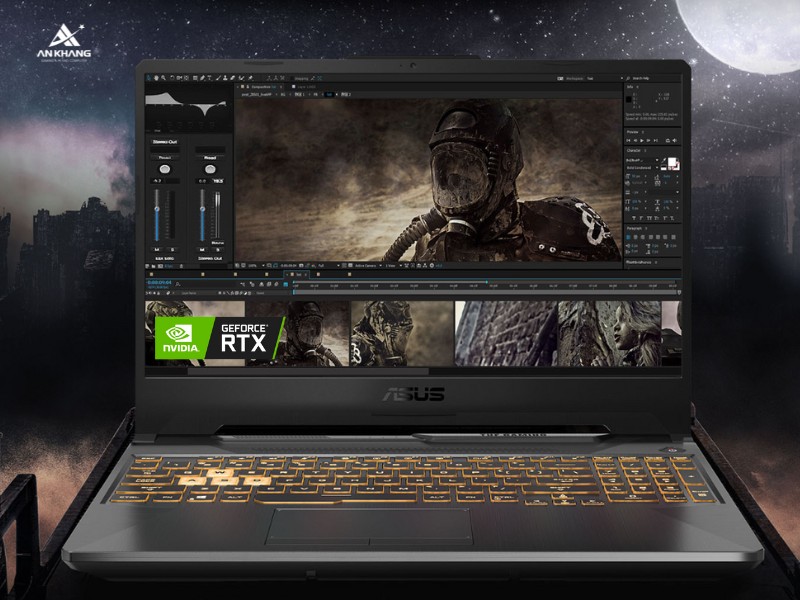 Tận hưởng trải nghiệm đồ họa sống động, chân thực trên chiếc laptop Asus TUF Gaming F15