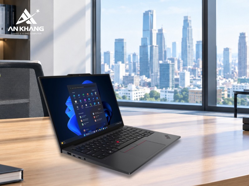 Tích hợp bàn phím gõ êm ái và chính xác trên laptop Lenovo ThinkPad X13 Gen 6 21RK00AHVA