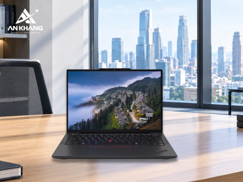 Laptop Lenovo ThinkPad X13 Gen 6 21RK00AHVA sở hữu màn hình nhỏ gọn và đáp ứng đủ cho các tác vụ làm việc văn phòng