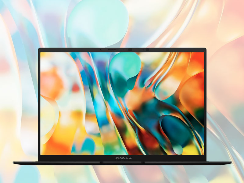 Laptop ASUS Zenbook 14 UM3406KA-PP590WS sở hữu màn hình mượt mà, sống động từng chi tiết