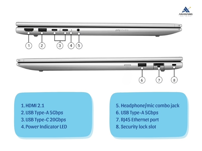 Laptop HP Probook 4 G1i 16 BQ5D4PT kết nối toàn diện cho mọi nhu cầu
