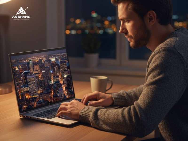 Laptop HP Probook 4 G1i 16 BQ5D4PT với sạc nhanh tiện dụng