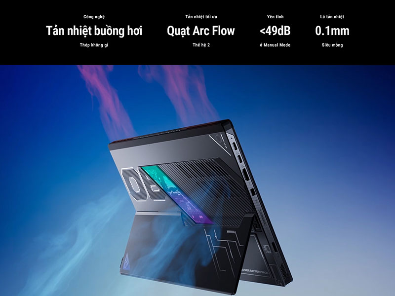 Hệ thống tản nhiệt buồng hơi bằng thép vừa tối ưu được khả năng tản nhiệt, vừa ít gây tiếng ồn