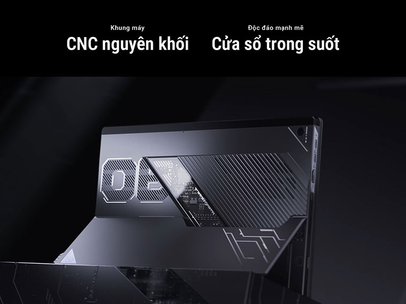 ASUS ROG Flow Z13 2025 mang thiết kế viễn tưởng độc đáo, bền bỉ, di động