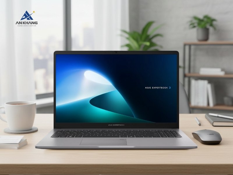 Laptop ASUS ExpertBook P1 P1503CVA-C3U08-50W - Laptop doanh nghiệp ổn định, bền bỉ, bảo mật cao