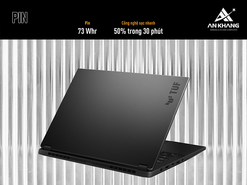 TUF Gaming A14 2026 với thời lượng Pin ấn tượng