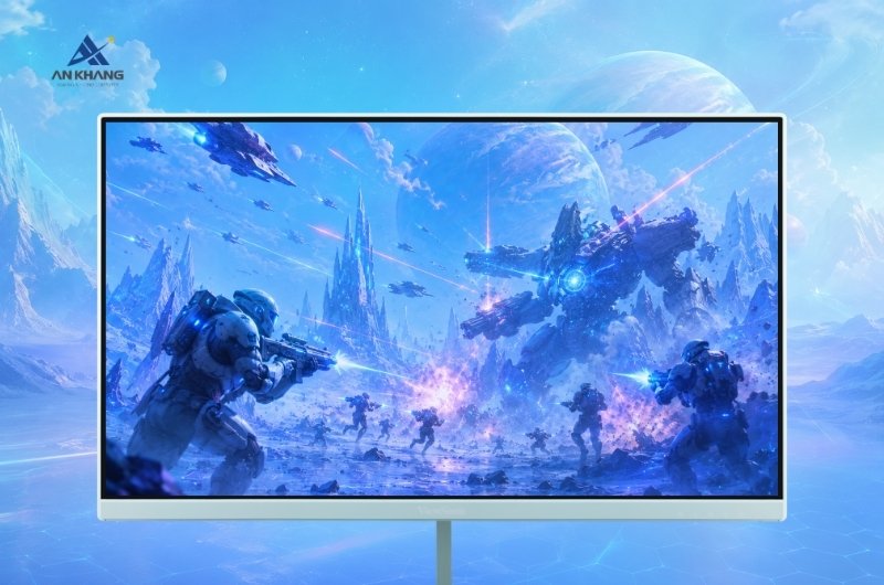 Màn hình gaming ViewSonic VX24G30-BL mang đến chất lượng hiển thị sắc nét, màu sắc chuẩn xác ở mọi góc nhìn