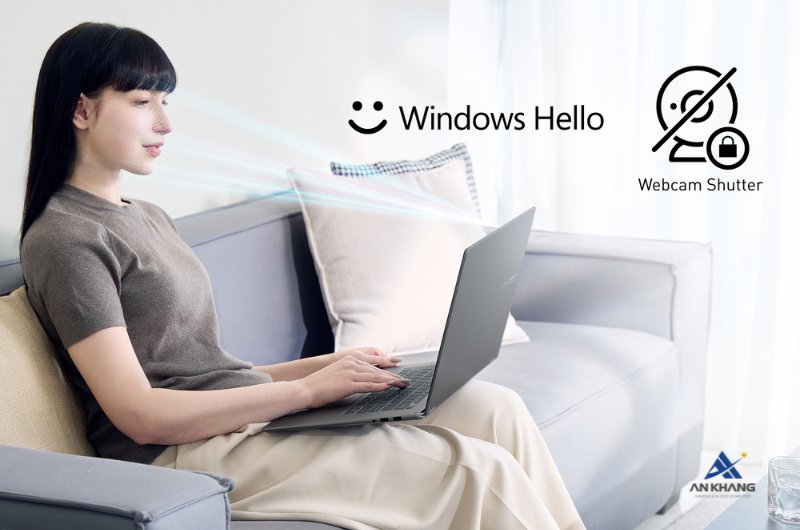 Laptop MSI Prestige 16 AI+ C3MG-024VN trang bị hệ thống bảo mật đa lớp vững chắc