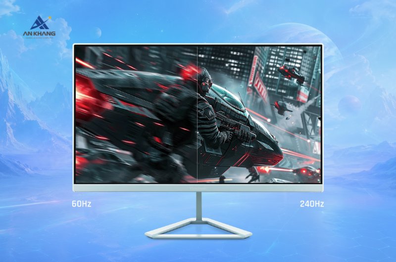 Màn hình gaming ViewSonic VX24G30-BL trang bị tần số quét 240Hz cùng thời gian phản hồi 0.8ms MPRT