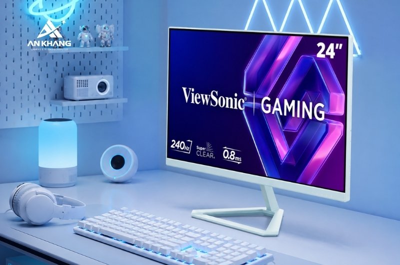 Màn hình gaming ViewSonic VX24G30-BL vận hành ổn định, quản lý năng lượng hiệu quả