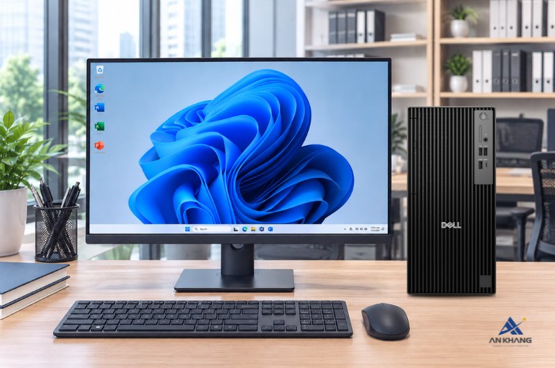 Máy tính để bàn Dell Pro Tower Plus QBT1250 42PROU7QBT1250 hiệu năng cao, mở rộng linh hoạt, sẵn sàng cho mọi nhu cầu
