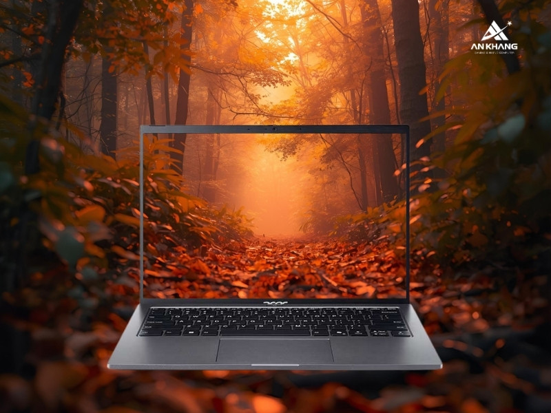Laptop Acer Aspire Go 14 AI AG14-71M-7681 NX.JFWSV.002 với màn hình 14 inch 16:10 rộng rãi