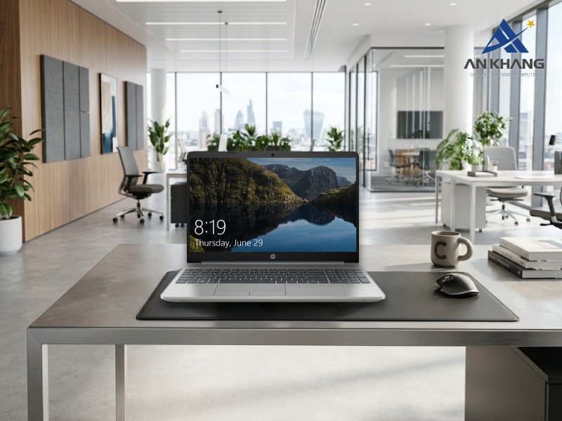 Không gian hiển thị rộng rãi trên HP 250 G9 AG4X7AT với màn hình 15.6 inch FHD