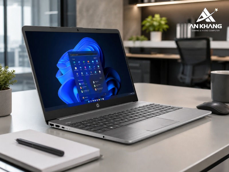 Laptop HP 250 G9 AG4X7AT trang bị camera 720p HD và hệ thống âm thanh rõ ràng