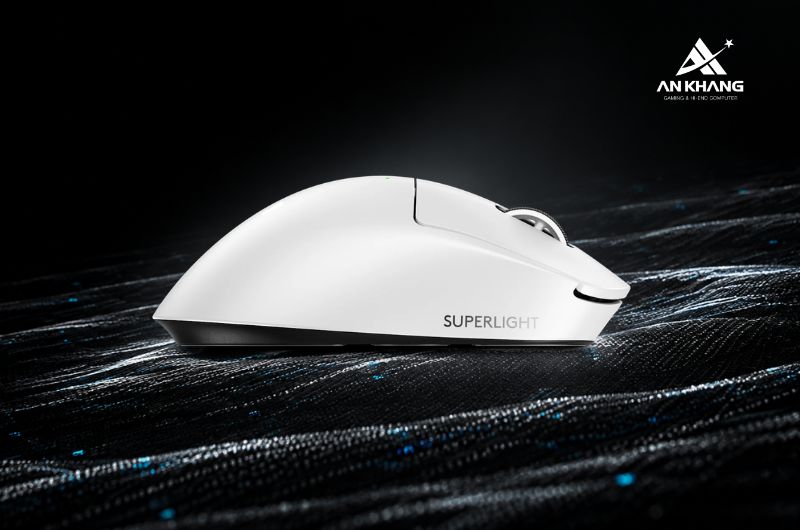Chuột Gaming Logitech G Pro X Superlight 2 DEX Wireless Trắng (910-007367) tốc độ cao, điều chỉnh linh hoạt