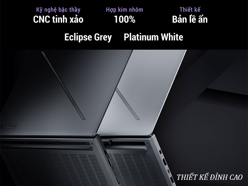 ASUS ROG Zephyrus G14 l&agrave; chiếc laptop được thiết kế đỉnh cao, vừa mỏng nhẹ, vừa mạnh mẽ m&agrave; c&ograve;n cơ động