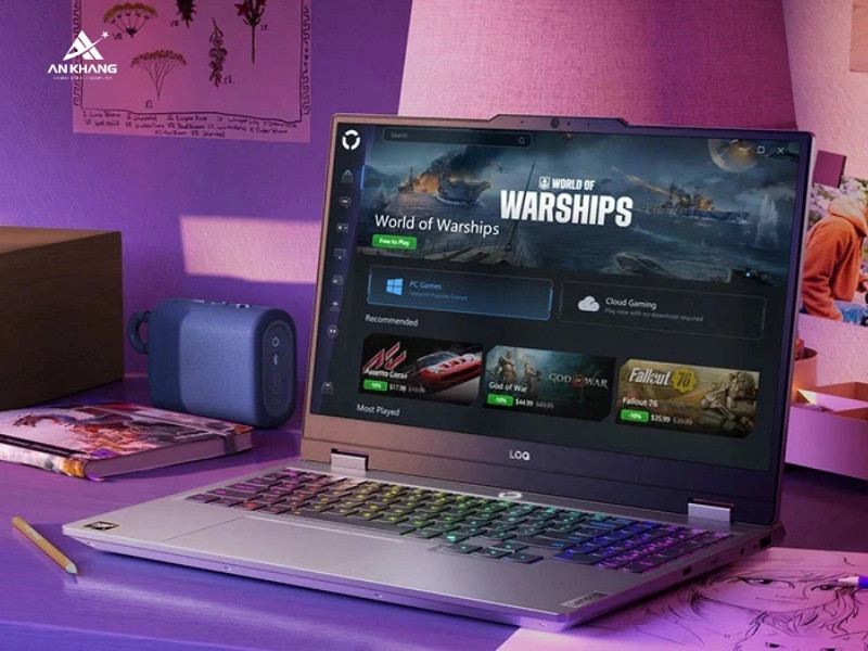 Laptop Lenovo LOQ 15AHP10 83JG0047VN mở rộng linh hoạt, sẵn sàng cho mọi nhu cầu