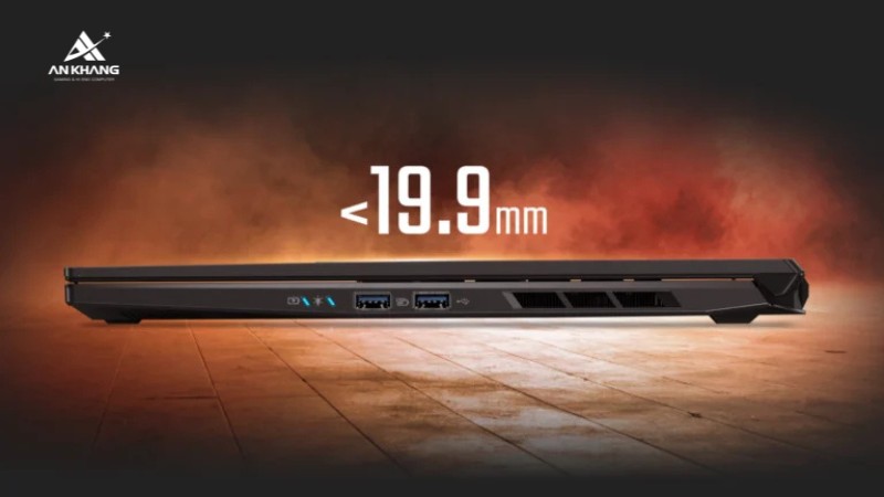 Laptop Acer Gaming Nitro V 16S AI ProPanel ANV16S-61-R9ZV NH.QXPSV.002 mang đến thiết kế gọn nhẹ hơn