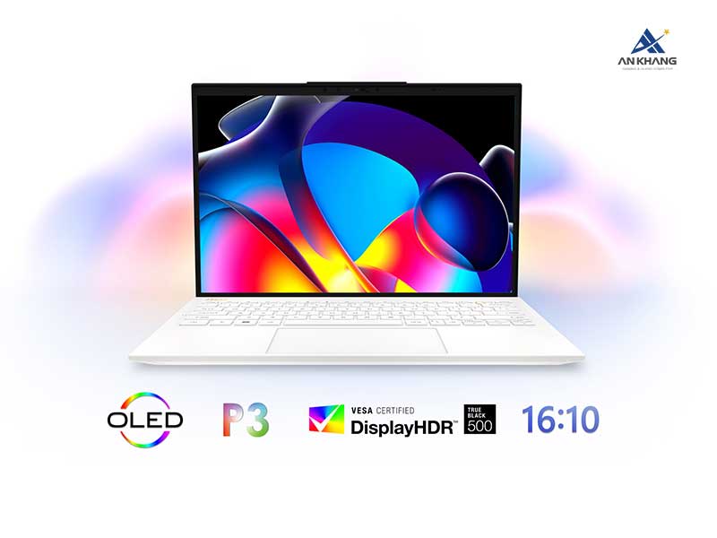 Laptop MSI Prestige 13 AI Evo A1MG 241VN sở hữu màn hình 13.3 inch OLED 2.8K rực rỡ, sắc nét