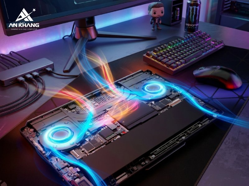 Legion 5 15IPH11 cùng hệ thống tản nhiệt Legion ColdFront tối ưu