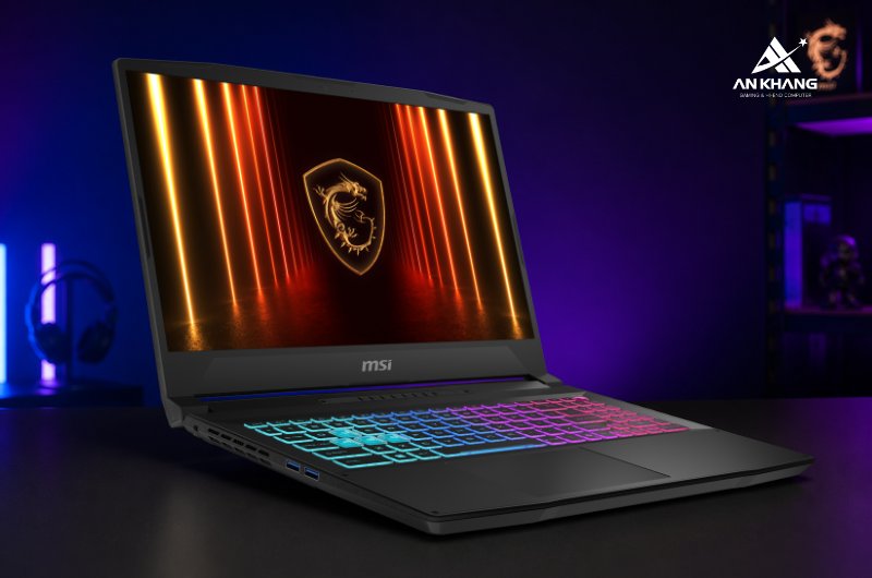 Laptop MSI Katana 15 HX B14WEK-286VN với bộ nhớ và lưu trữ khủng