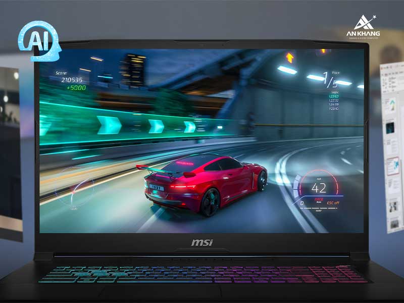 Laptop MSI Katana 15 HX B14WEK-027VN tối ưu trải nghiệm AI cho người dùng