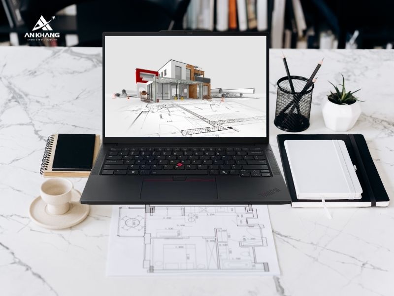 Đáp ứng nhu cầu học tập, làm việc, giải trí trên màn hình của Laptop Lenovo ThinkPad E14 Gen 7