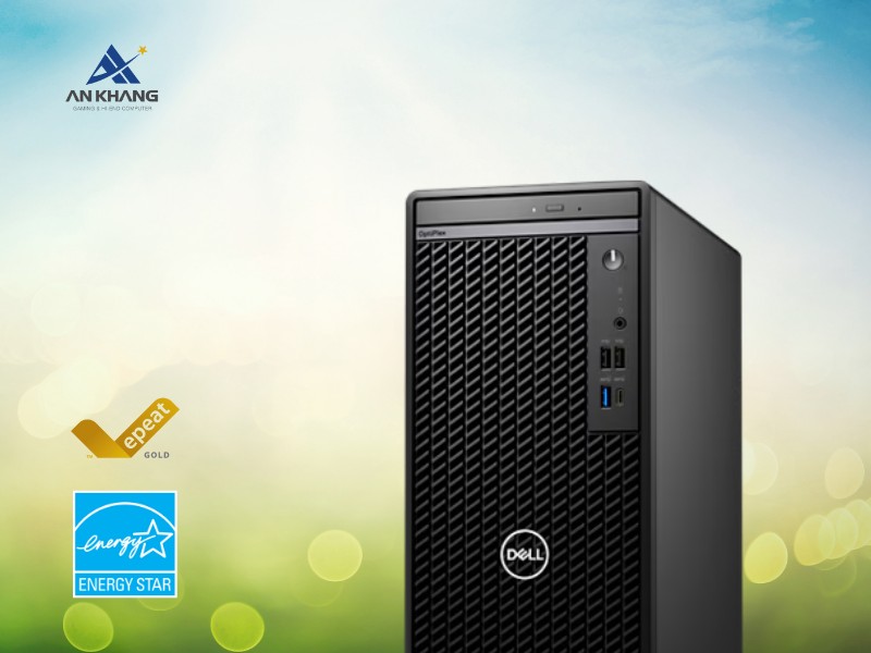 Máy tính để bàn Dell OptiPlex 7020 Tower M7020-12100-08512U tiết kiệm năng lượng, thân thiện môi trường