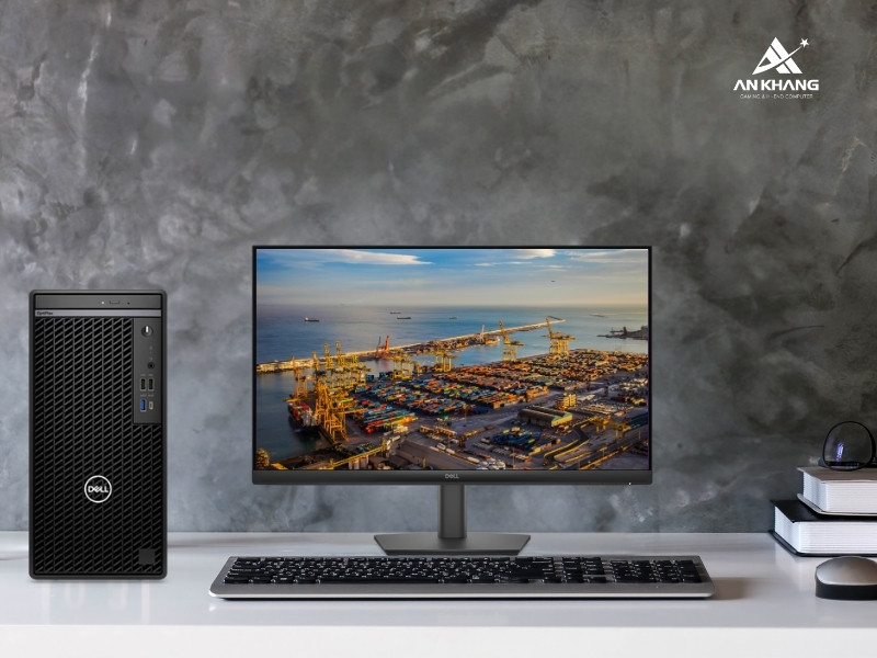 Máy tính để bàn Dell OptiPlex 7020 Tower M7020-12100-08512U thiết kế gọn gàng, dễ bố trí