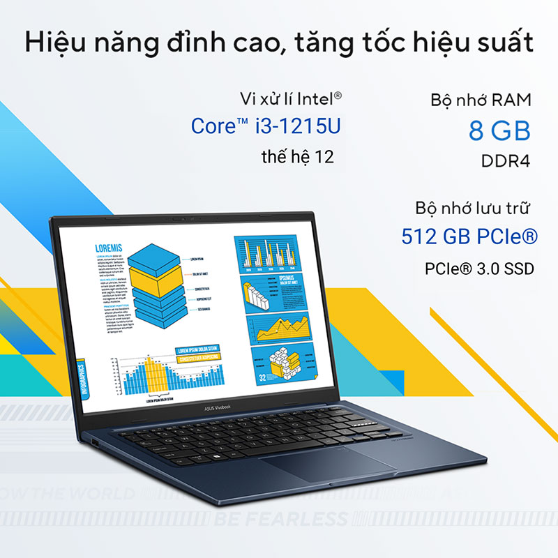 Hiệu năng Asus Vivobook 14 X1404ZA-NK386W