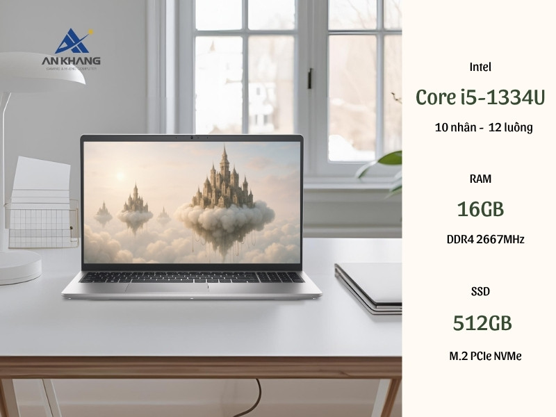 Laptop Dell 15 DC15250 CPH99 hiệu năng ổn định cho học tập và làm việc