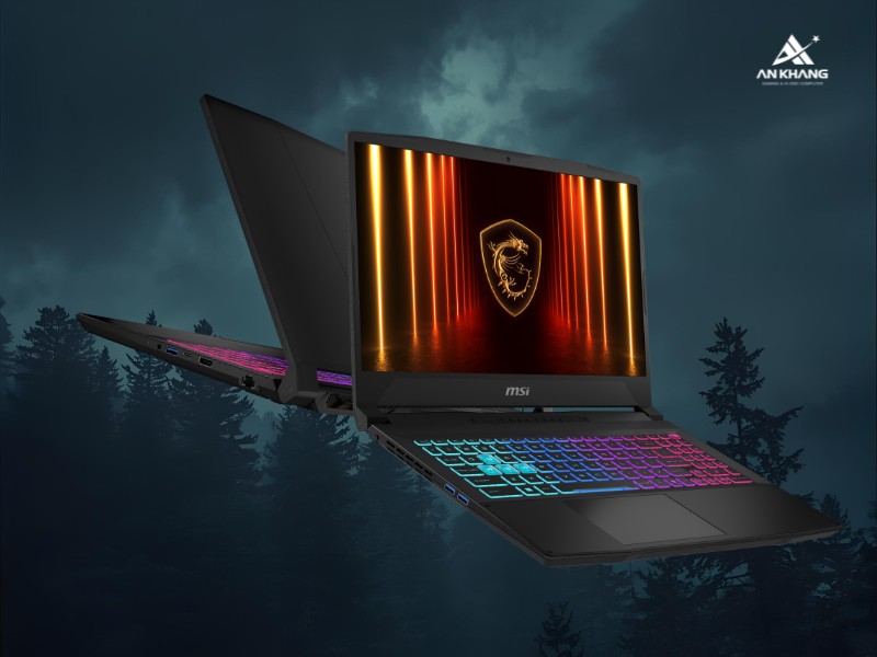 Laptop MSI Katana 15 HX B14WEK-286VN với bộ nhớ và lưu trữ khủng