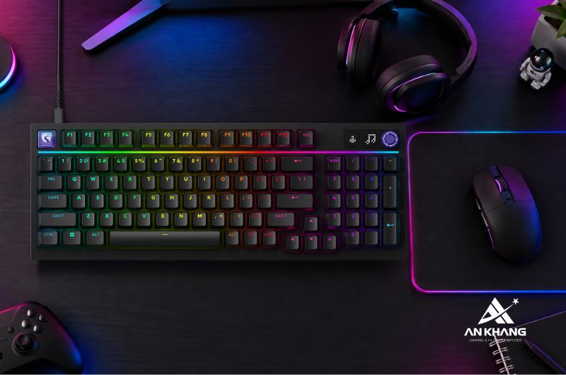 Bàn phím cơ gaming Logitech G316 X 98 Black (920-014207) trang bị hệ thống Lightsync RGB rực rỡ