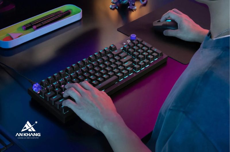 Bàn phím cơ gaming Logitech G316 X 98 Black (920-014207) với tốc độ phản hồi lên tới 8 kHz