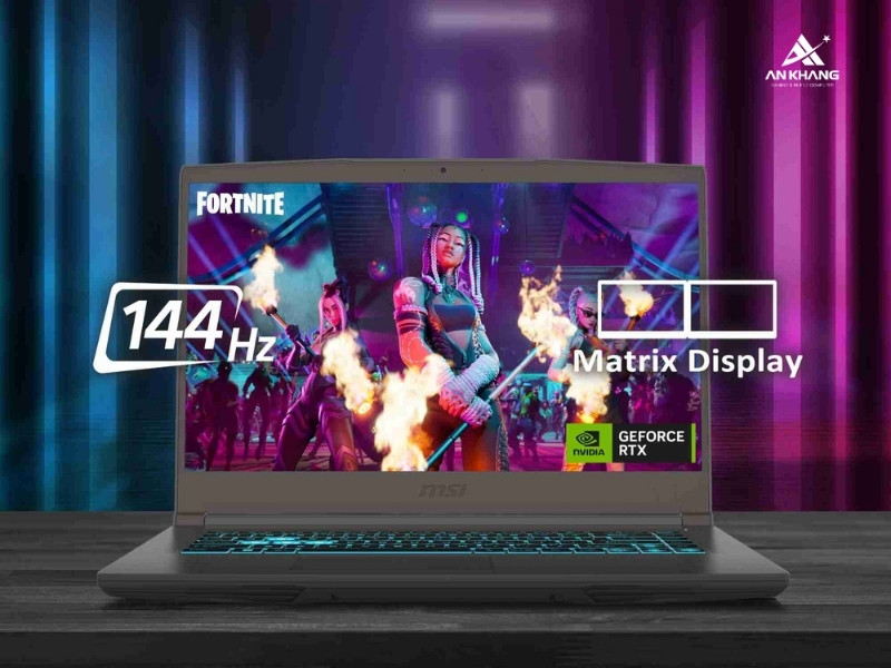 MSI Thin A15 B7VE 023VN sở hữu màn hình 15.6 inch FHD 144Hz cực sắc nét