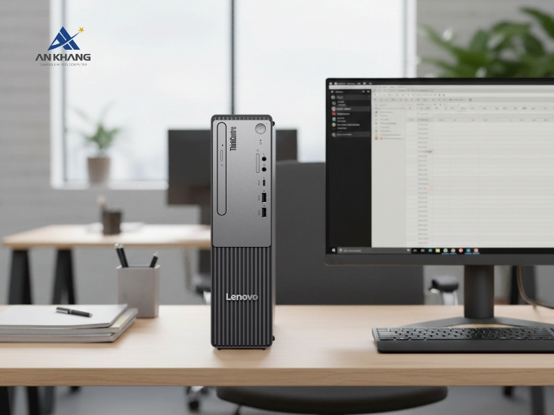 M&aacute;y t&iacute;nh để b&agrave;n Lenovo ThinkCentre neo 50s Gen 5 12XD002HVA nhỏ gọn, &ecirc;m &aacute;i, dễ quản l&yacute;