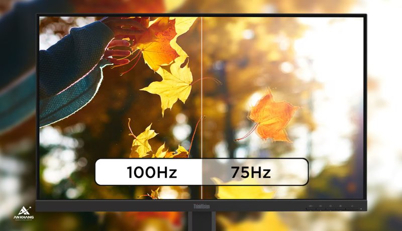 M&agrave;n h&igrave;nh Lenovo ThinkVision S22-4e 64CBKAR6VN chuyển động h&igrave;nh ảnh mượt m&agrave;