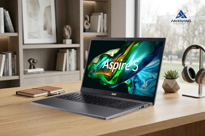Laptop Acer Aspire 5 A515-58P-71EJ NX.KHJSV.00A thiết kế gọn nhẹ với độ ho&agrave;n thiện cao