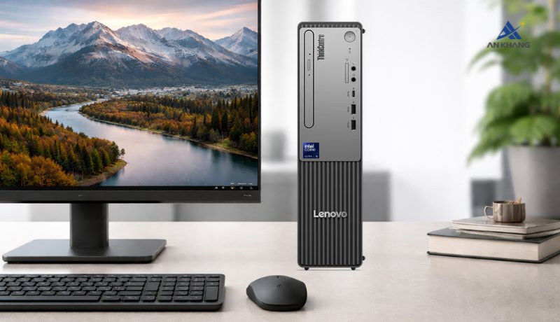 Máy tính để bàn Lenovo ThinkCentre neo 50s Gen 6 13DM003KVA nhỏ gọn, vận hành ổn định cho doanh nghiệp