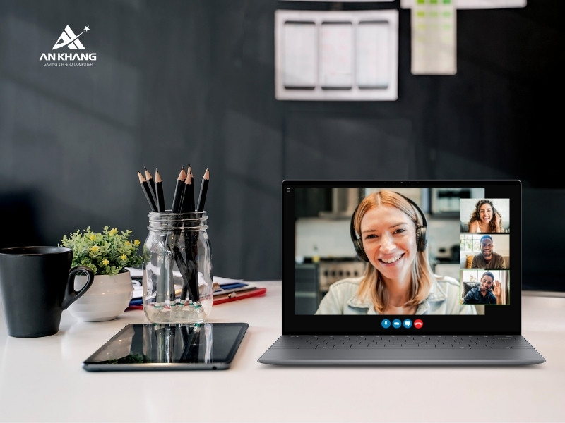Laptop Dell XPS 13 9350 PP9H1 hỗ trợ tốt cho học online và họp trực tuyến