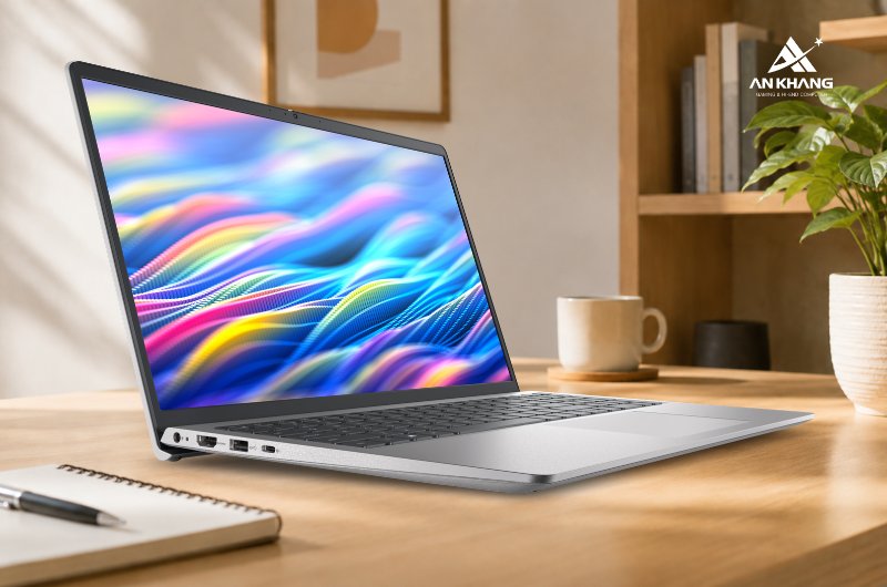 Laptop Dell 15 DC15250 CPH99 vận hành ổn định cho các tác vụ học tập, làm việc cơ bản