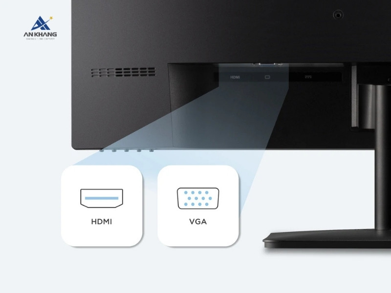 Màn hình LCD ViewSonic VA2732-H-2 trang bị cổng HDMI và cổng VGA