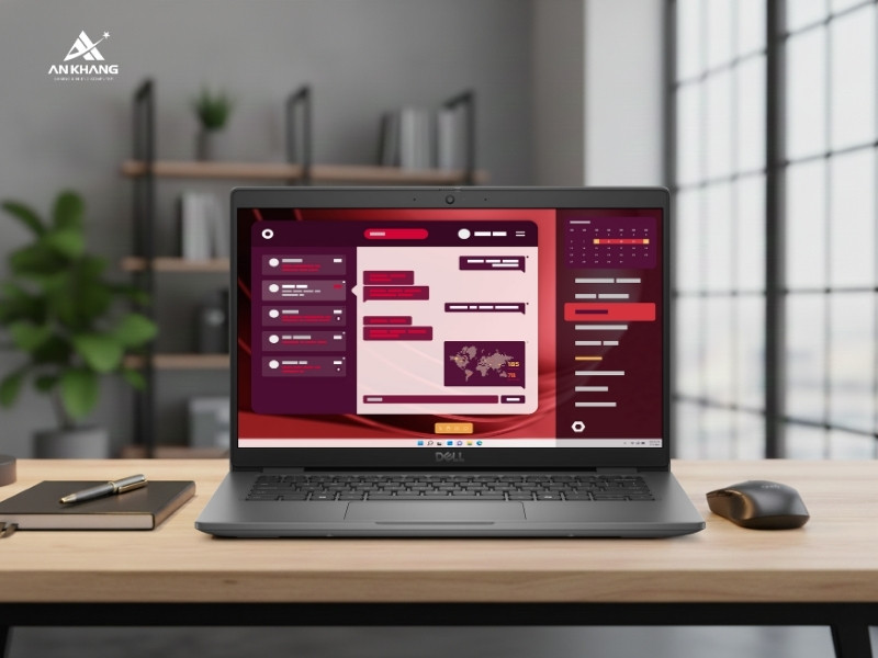 Laptop Dell Latitude L3450-1335U-16512W-FBL mỏng nhẹ, hiệu năng ổn định, bảo mật cao