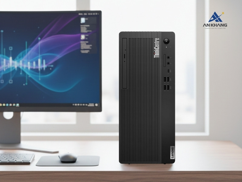 M&aacute;y t&iacute;nh để b&agrave;n Lenovo ThinkCentre M70t Gen 5 12U0000DVA vận h&agrave;nh bền bỉ, bảo mật vững chắc