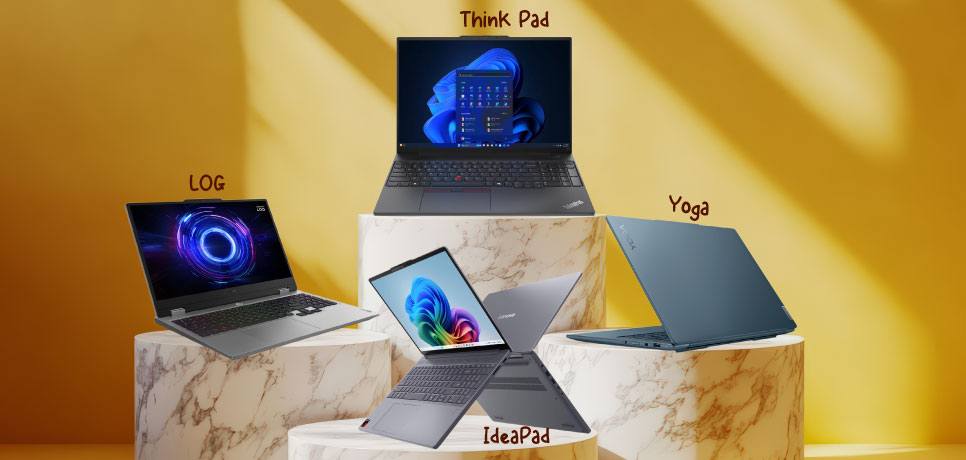 Laptop Lenovo 2025: Chọn ThinkPad, IdeaPad, Yoga hay LOQ?