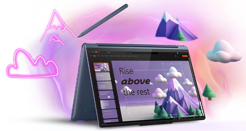 Lenovo Yoga – linh hoạt cho người sáng tạo