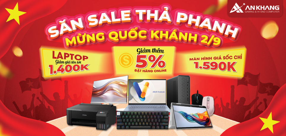 SĂN SALE THẢ PHANH - MỪNG QUỐC KHÁNH 02-09