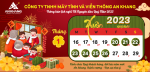 THÔNG BÁO LỊCH NGHỈ TẾT NGUYÊN ĐÁN QUÝ MÃO 2023