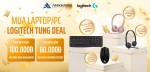 CTKM Logitech: Mừng An Khang 16 tuổi - Mua Laptop, PC Rinh Ngay Voucher Hấp Dẫn