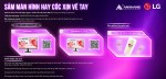 [CTKM LG]: Sắm màn hình hay, cốc xịn về tay